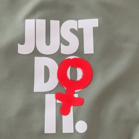 NIKE Bra Top Just Do It size S dri fit - Picture 2 of 4
